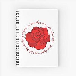 The Rose That Grew from Conrete - Tupac Shakur Notebook