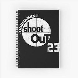 Above the Rim Tournament Shootout 23 Motaw Jersey Small 2PAC Spiral Notebook