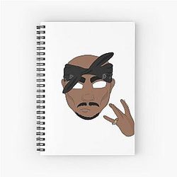 Tupac Shakur West Side Notebook