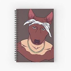 Dog Spiral Notebook