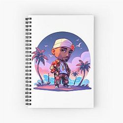 Tupac Shakur Spiral Notebook