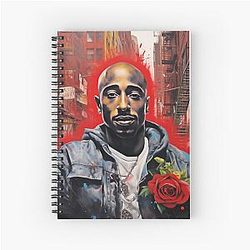 Tupac Shakur Spiral Notebook