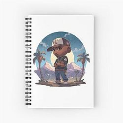Tupac Shakur Spiral Notebook