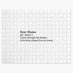 Dear Mama by 2Pac Jigsaw Puzzle