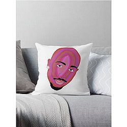 Pac Shakur Throw Pillow