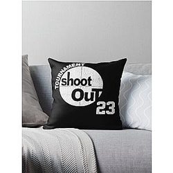 Above The Rim Tournament Jersey 2Pac Throw Pillow