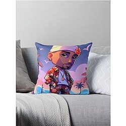 Tupac Shakur Throw Pillow