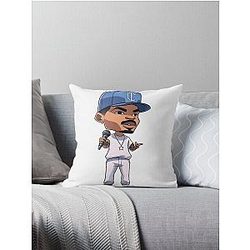 Tupac Shakur Rapper Throw Pillow