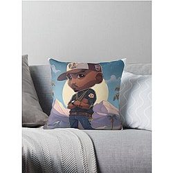 Tupac Shakur Throw Pillow
