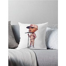 Tupac Shakur Rapper Throw Pillow