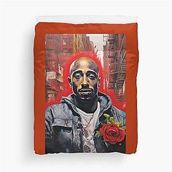 Tupac Shakur Duvet Cover