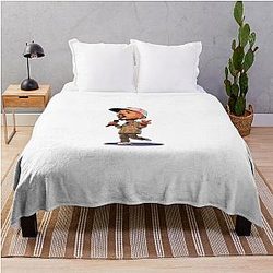Tupac Shakur Throw Blanket