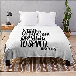 Timeless 2Pac Throw Blanket