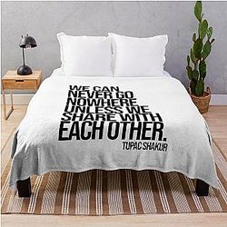 Timeless 2Pac Throw Blanket