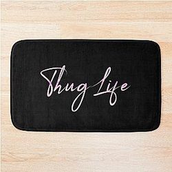 Thug Life 2pac Bath Mat