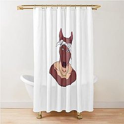 Dog Tupac Shower Curtain