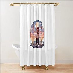 Tupac Shakur Rapper Shower Curtain