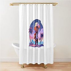 Tupac Shakur Shower Curtain