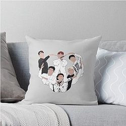 2PM Making a Heart Throw Pillow