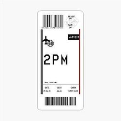 2PM Boarding Pass