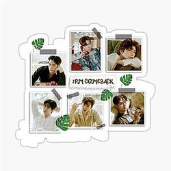 2pm Kpop - Comeback Sticker