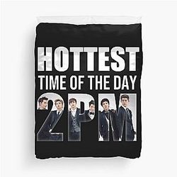 Hottest time of the day 2PM Duvet Cover