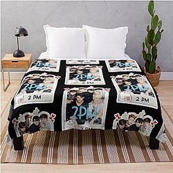 2pm Kpop Comeback Throw Blanket