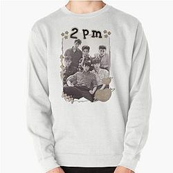 2PM Korean Group Actor Scrapbook Collage Cozy Y2K Vintage Kpop Sweatshirt