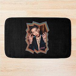 Jay Park Korean 2PM Retro Color Paint Bath Mat