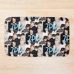 2PM Kpop Comeback Bath Mat