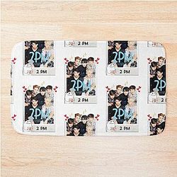 2PM Kpop Comeback Bath Mat