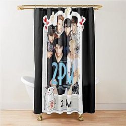 2PM Kpop Comeback Shower Curtain