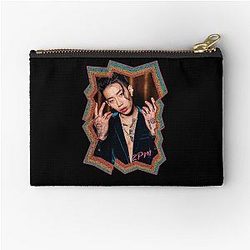 Park 2PM Jay Korean Retro Color Oil Paint Design Zipper Pouch