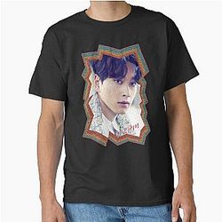 Hwang Chansung 2PM Korean Kpop Retro Color Oil Paint Design Classic T-Shirt