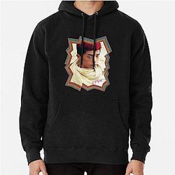 Jang Wooyoung 2PM Korean Kpop Retro Color Oil Paint Design Pullover Hoodie
