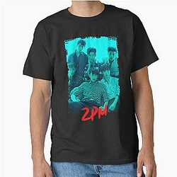 2PM Kpop Group Members Blue Color Design Classic T-Shirt