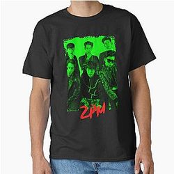 2PM Kpop Group Members Green Kpop Color Design T-Shirt