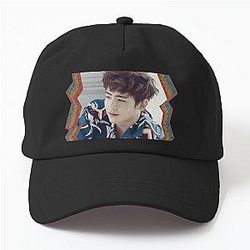 Nichkhun Buck Horvejkul 2PM Korean Kpop Retro Color Oil Paint Design Dad Hat