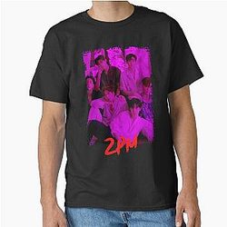 2PM Group Members Purple Kpop RGB Color Design T-Shirt