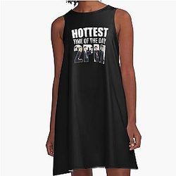 Hottest time of day A-Line Dress