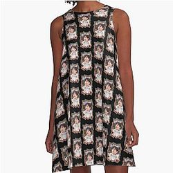 Lee Junho 2PM Korean Kpop Retro Color A-Line Dress