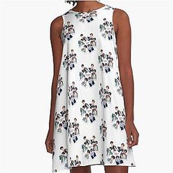 Junho 2PM Kpop A-Line Dress
