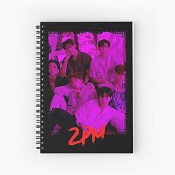 2PM Kpop Group Members RGB Color Design Notebook