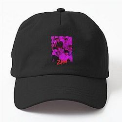 2PM Kpop Group Members Purple Kpop Color Design Dad Hat