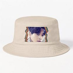 Hwang Chansung 2PM Korean Kpop Retro Color Oil Paint Design Bucket Hat