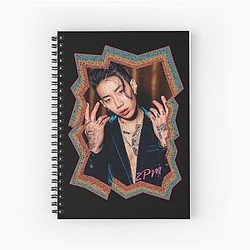 Park Jaebeom 2PM Jay Park Korean Kpop Retro Color Oil Paint Notebook