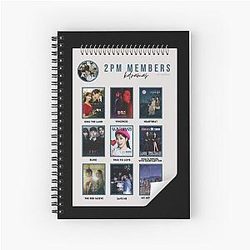 2PM K-Pop Spirit Notebook
