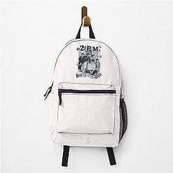 2PM College: Timeless Black and White Vibe Backpack