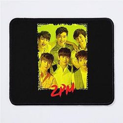 2PM Kpop Group Members RGB Color Design Mouse Pad
