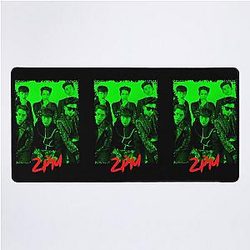 2PM Kpop Group Members Green Kpop RGB Color Design Mousepad